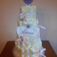 Torta Pannolini bimbs Ceraunamamma