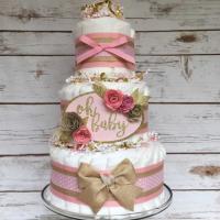 Torta Pannolini bimba Ceraunamamma